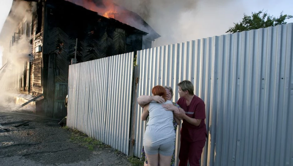 Пожар на Красноармейском проспекте. 10 июня 2016 года.