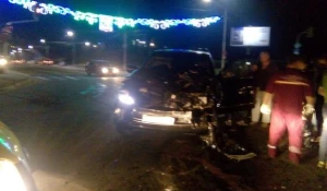 ДТП на пересечении Социалистического проспекта и улицы Молодежной.