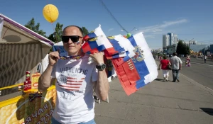 День России в Барнауле. 12 июня 2016 года.