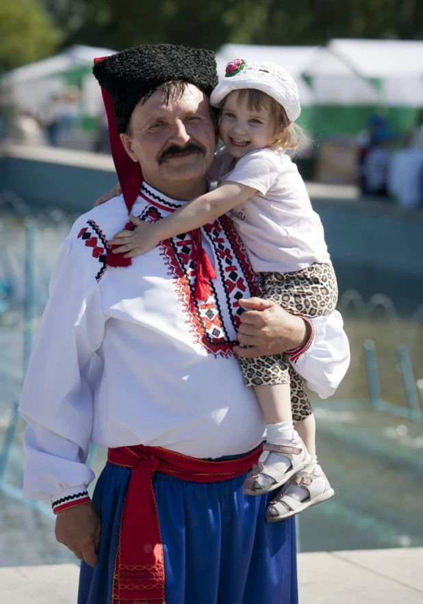 День России в Барнауле. 12 июня 2016 года.