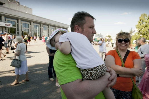 День России в Барнауле. 12 июня 2016 года.