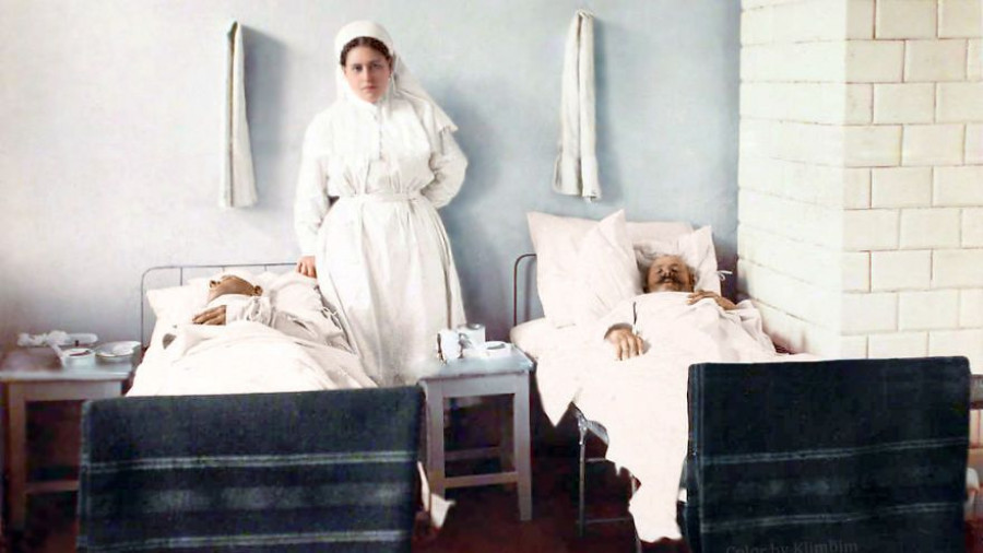 Медсестра, 1914-1916