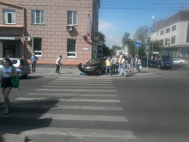 ДТП в Барнауле 14 июня 2016 года.