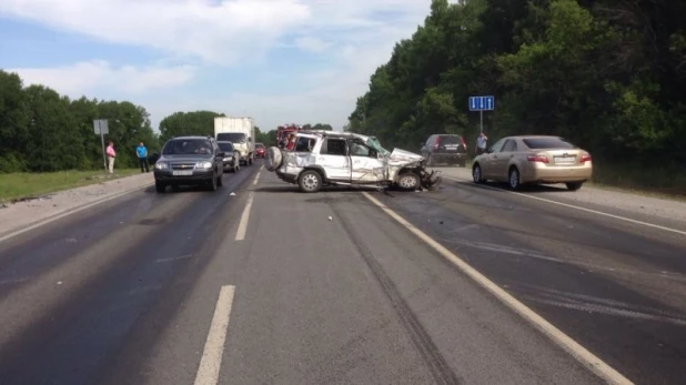 ДТП в Новосибирской области.