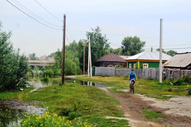 Паводок в Затоне. 2016 год.