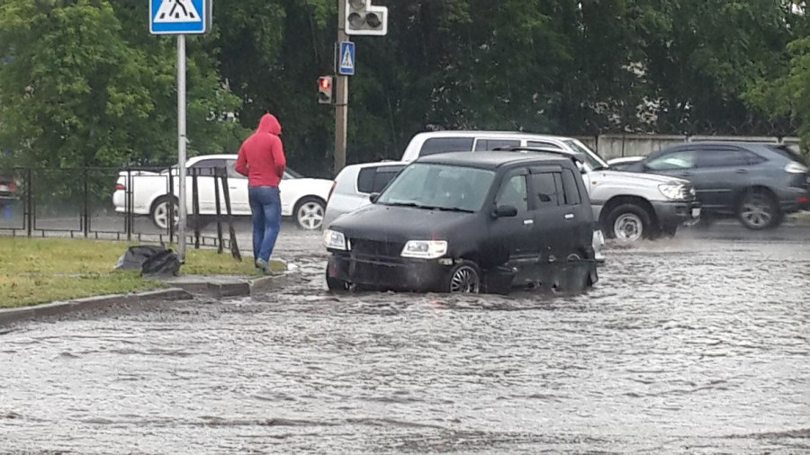 Потоп на Павловском тракте.