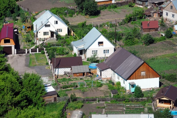 Строительство самого высокого дома в Барнауле.