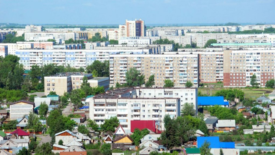 Строительство самого высокого дома в Барнауле.