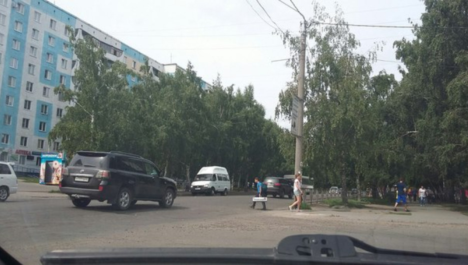 Пешеходный переход на ул. Георгиева перенесли