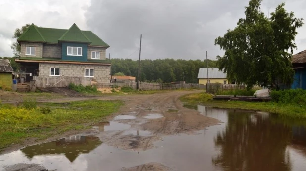 Паводок в Затоне.