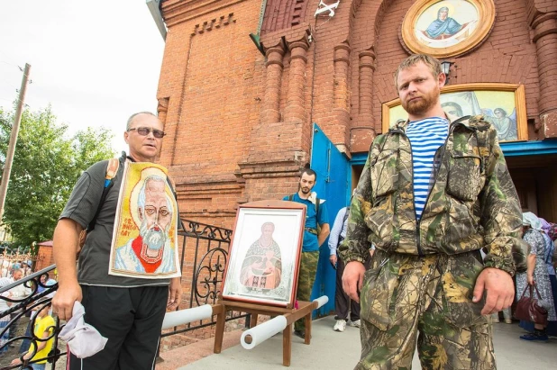 Крестный ход в Коробейниково. 26 июня 2016 года.