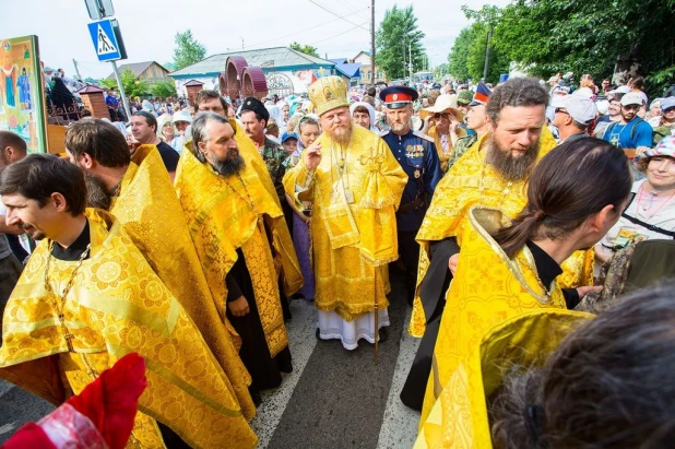 Крестный ход в Коробейниково. 26 июня 2016 года.