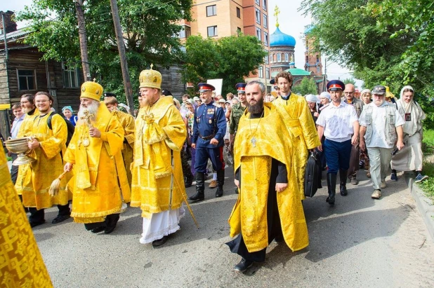 Крестный ход в Коробейниково. 26 июня 2016 года.