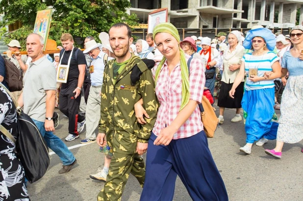 Крестный ход в Коробейниково. 26 июня 2016 года.