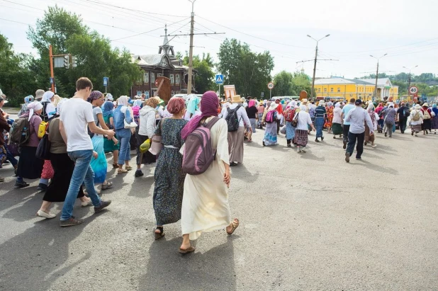 Крестный ход в Коробейниково. 26 июня 2016 года.