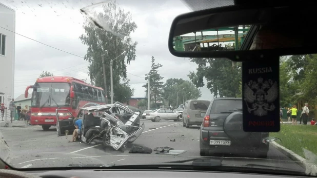 ДТП в Бийске. 28 июня 2016 года.