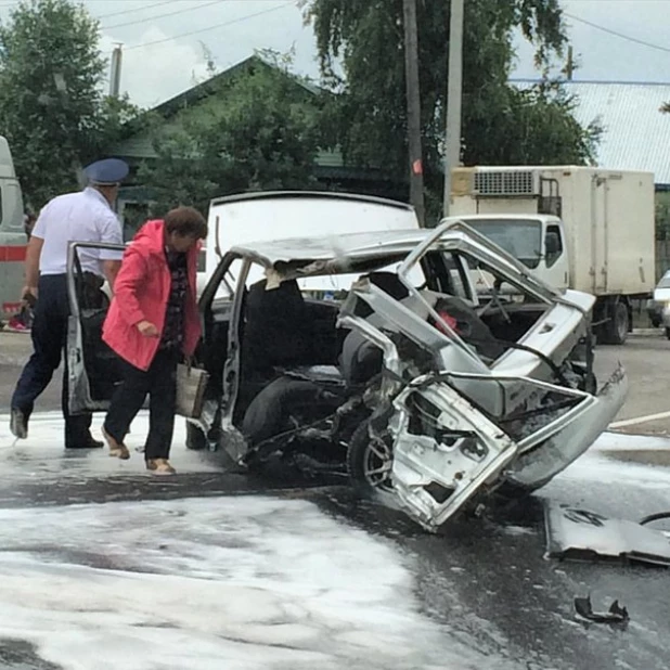 ДТП в Бийске. 28 июня 2016 года.