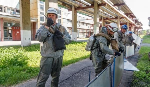 Момент учений.