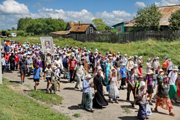 Крестный ход в Коробейниково - 2016.