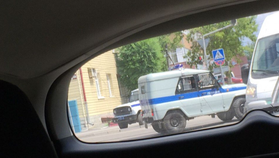 В Барнауле проходят внезапные антитеррористические учения. 7 июля 2016 года.