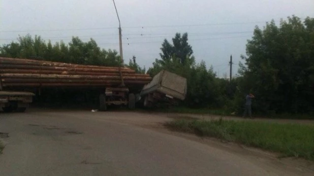 Авария в Новоалтайске.