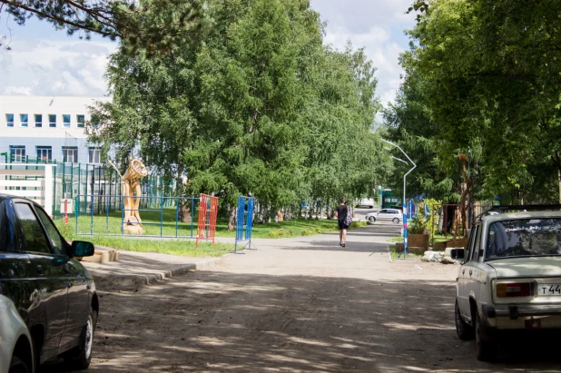 Парк спорта в Барнауле. 2016 год.