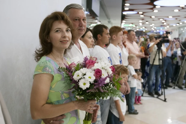 В Индустриальном районе отметили День семьи, любви и верности.