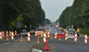 Ремонт Чуйского тракта в Бийском районе.