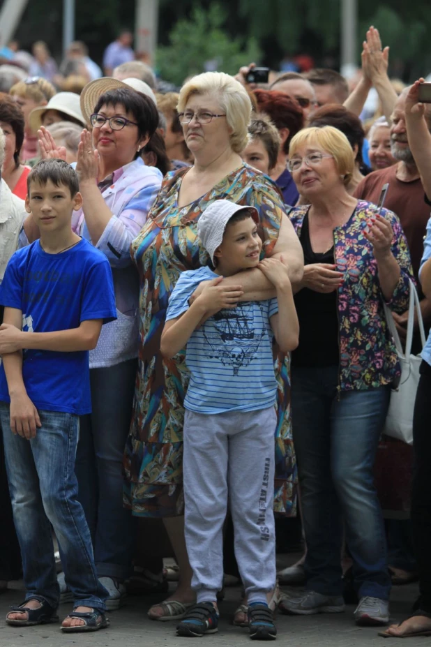 Открытие Шукшинского кинофестиваля. Барнаул, 19 июля 2016 года.