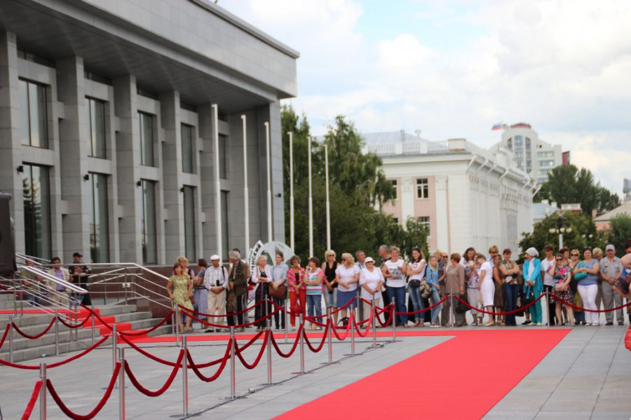 Открытие Шукшинского кинофестиваля. Барнаул, театр драмы, 19 июля 2016 года.