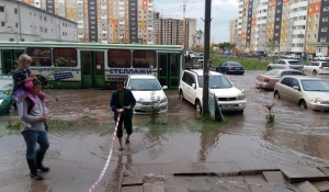 Потоп в Барнауле.