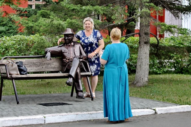 Летние забавы барнаульцев.