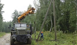 Энергетики начали строить ЛЭП в горах