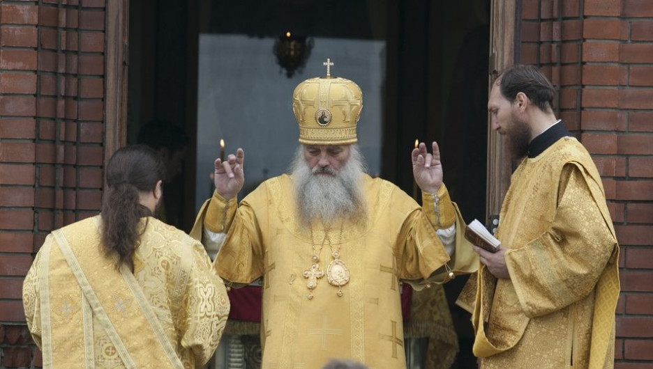 В Барнауле отметили День крещения Руси.