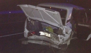 ДТП на мосту через Чистюньку.