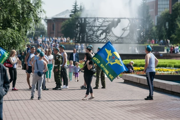 День ВДВ в Барнауле. 2 августа 2016.