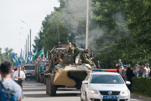 День ВДВ в Барнауле. 2 августа 2016.