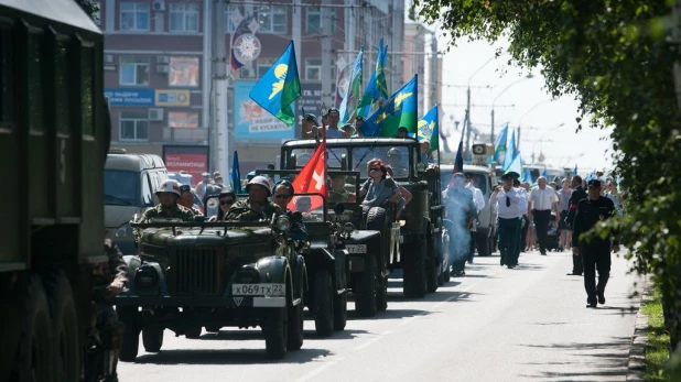 День ВДВ в Барнауле. 2 августа 2016.