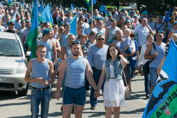 День ВДВ в Барнауле. 2 августа 2016.