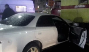 ДТП на площади Октября. 7 августа 2016 года.