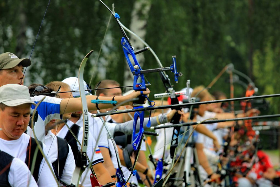 Открытый чемпионат Алтайского края по стрельбе из лука. Барнаул, 6 августа 2016 года.