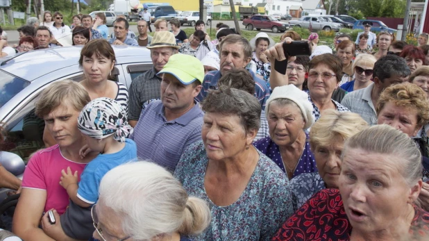 Митинг в Шипуново 