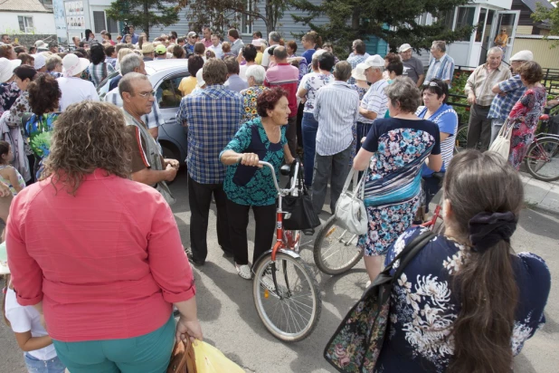 Митинг в Шипуново 