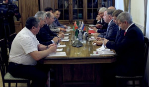 Встреча белорусской делегации с руководством Алтайского края.