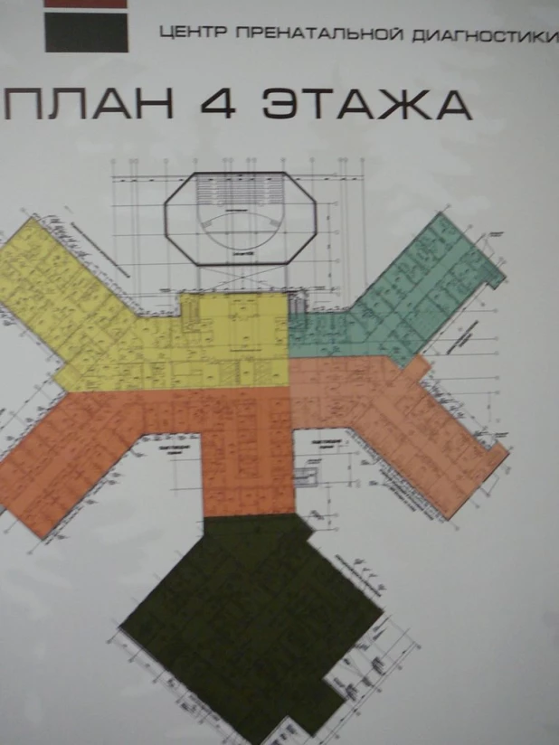 Строительство нового Краевого перинатального центра в Барнауле.