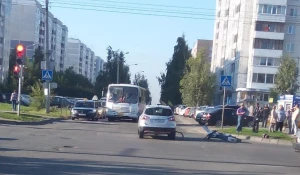 ДТП на перекрестке улиц Шумакова и Балтийской.