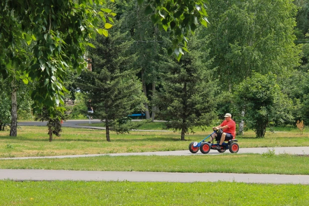 Барнаульские парки.