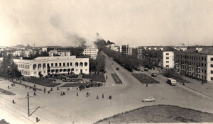 Площадь Октября, 1950-е гг.