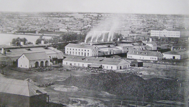 Сереброплавильный завод, конец XIX в.