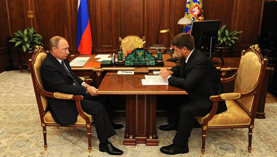 Владимир Путин встретился с Рамзаном Кадыровым.